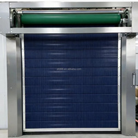 Portes roulantes à grande vitesse conçues en usine, fonctionnement stable et silencieux, ouverture et fermeture rapides, adaptées aux ateliers