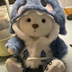 Internet Celebrity 30cm Joint Bear Plush Doll <strong>Onesie</strong> PP Cotton Super Soft Plush Washed Techniques Replacement Clothes for Stress - Product Image 5