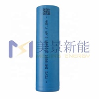 Paket Baterai Lithium Solid State YCYG Rechargeable High-Rate 10C 15C LiFePO4 18650 3.7V 2000mAh 3000 Siklus