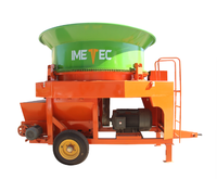 Broyeur hydraulique de balles 9FC-130 haute capacité pour foin et paille, certifié CE, machine de traitement du fourrage pour ferme laitière