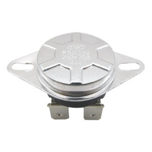 Interruptor de Termostato KSD302 16A/20A 250V Protección Contra Sobrecalentamiento Interruptor de 4 Pines Accesorio para Calentadores de Agua Eléctricos Domésticos y Exteriores - Product Image 4