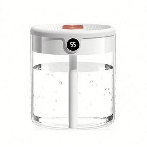 <b>Desk</b> Greenhouse Easy Clean Night Light <b>Mini</b> Dual Jet Double Nozzle Air Humidifier for Home - Product Image 1