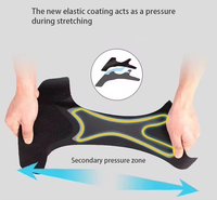Attelle de cheville sportive réglable avec compression, soutien de la cheville, sangle de soulagement de la douleur tendineuse, bandages pour entorses du pied, blessures, basketball