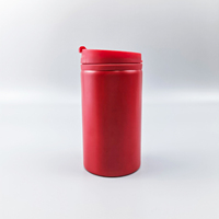 Mini Taza de Café de Acero Inoxidable, Linda, con Interior de Plástico, Termo de Viaje