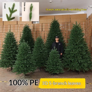 Árbol de Navidad de Lujo Jiaxun, Modelo Nuevo, de Polietileno Puro, con Luces LED Blancas Cálidas de 500-1000 LED, Brillante, Denso, de 3 m, <span class=keywords><strong>para</strong></span> Interiores - Product Image 3