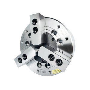 Three Jaw Pneumatic Chuck 5 6 8 10 Inch Steel Lathe <b>Machining</b> - Product Image 2
