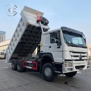 Caminhão basculante Sinotruck Howo usado 6x4 10 Wheeler caminhão basculante de 40 toneladas