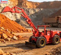 Mini-excavatrice souterraine Tuoxing TPXW-104, moteur 42 kW, pour utilisation en mines profondes à grande altitude, résistante aux hautes températures, 7000 kg