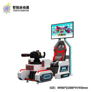 Simulador <span class=keywords><strong>de</strong></span> <span class=keywords><strong>Realidad</strong></span> Virtual, Máquina <span class=keywords><strong>de</strong></span> Juego <span class=keywords><strong>de</strong></span> Disparos <span class=keywords><strong>de</strong></span> Pie para Dos Personas, Máquina <span class=keywords><strong>de</strong></span> Entretenimiento Interactiva <span class=keywords><strong>de</strong></span> <span class=keywords><strong>Realidad</strong></span> Virtual - Product Image 2