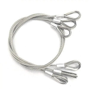 6X19 7X19 + <span class=keywords><strong>wsc</strong></span>/iws เชือกลวดเหล็กชุบสังกะสี - Product Image 4