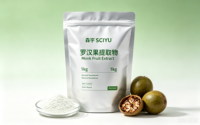 Sciyu Biotech Poudre de Luo Han Guo, Poudre de Fruit du Moine, Mogroside V 25% 50%