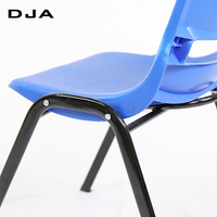 Chaise d'étude en plastique pour étudiant avec tablette/support d'écriture intégré, design moderne, pour hôpital et extérieur, garantie 15 ans, 200 kg