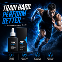 ARK Drops Gouttes d'énergie liquides, booster de performance naturel, gouttes à absorption rapide, gouttes d'énergie quotidiennes pour adultes