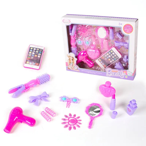Casa del gioco del <span class=keywords><strong>giocattolo</strong></span> del telefono mobile di bellezza set dress up delle ragazze dei capretti giocattoli con specchio - Product Image 1