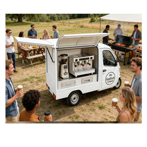 Tricycle électrique à trois roues pour café, avec personnalisation de la marque, pour café mobile, camion de nourriture, entreprise, personnalisable - Product Image 3