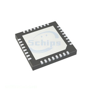 BOM IC In Stock 32 VFQFN Exposed Pad Clock Timing SI5332C-C-GM1 IC CLOCK GENERATOR 32QFN Ic Electronic Component Chip Integrated - Product Image 1