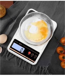 เครื่องชั่งดิจิตอลอิเล็กทรอนิกส์สำหรับครัว ขนาดเล็ก น้ำหนักเบา ชั่งอาหาร ชั่งกาแฟ พร้อมไฟแบ็คไลท์  ลดราคาพิเศษ 2/5/10 กก. - Product Image 3