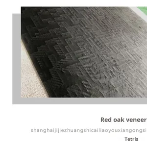 Thiết Kế Nội Thất 18Mm Độ Dày 3D Tấm Gỗ Sồi Hạt Khắc Trang Trí Nội Thất Hạt Tự Nhiên Bảng Điều Chỉnh Cho Tủ - Product Image 6