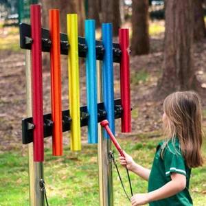 Instruments de <span class=keywords><strong>musique</strong></span> de percussion en métal pour l'extérieur, ensemble <span class=keywords><strong>Trio</strong></span> Arc-en-ciel, instruments de <span class=keywords><strong>musique</strong></span> pour aire de jeux, équipements de parc d'attractions musicales - Product Image 1