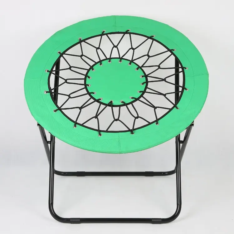 Chaise élastique pliante ronde à cordon élastique d'été