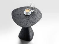 Table console moderne réglable de style industriel, en imitation blocs de ciment, pour chambre à coucher, salon, salle à manger, hôtel, meubles