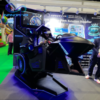 2025 nuevo simulador de vuelo VR Thunder Fighter Jet Simulator realidad Virtual autocontrol dirección 360 grados 9D parque de atracciones