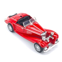 Hochzeitsgeschenke: Metall-Vintage-Automodell im Maßstab 1:38 mit Rückziehfunktion, 500K, statisches Sammlerstück, Geschenk, Tortendekoration