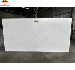 Thiết kế hiện đại Thiết kế thạch anh đá slab ánh sáng màu vàng thạch anh slab Đá Nhân Tạo cho bàn bếp - Product Image 4
