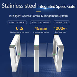 Torniquete de Seguridad de Alta Seguridad con Lector de Códigos QR y RFID Automático para Exteriores, Resistente al Agua, SUS 304 S - Product Image 2