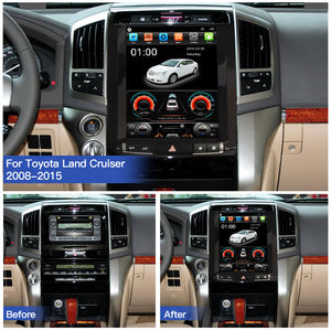 STWEI pour Toyota Land Cruiser 2008-2015 Autoradio Auto DSP Carplay GPS Navi Lecteur multimédia Android de style Tesla Vidéo Wifi - Product Image 4