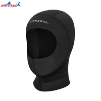 DIVE&SAIL Super Stretch 3mm CR Neoprene Diving Hood Water Sports Cold Proof Hat Keep Warm Spearfishing Snorkeling Diving Hoods