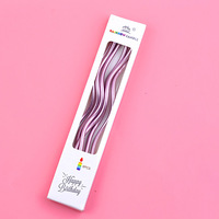 6pcs lange bunte kreative Geburtstags torte Kerze Party Kurve Faden Geburtstag Spiral Kerzen für Geburtstags feier Dekoration