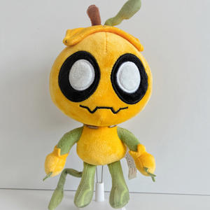 Peluche d'Halloween mignonne et chaude en forme de gourde, avec un matériau en peluche courte et un rembourrage en coton PP, jouet personnalisé de 31 à 50 cm - Product Image 2