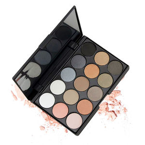 Palette de fard a paupiere pailletees en gros logo, a paupiere lumineux maquillage ensemble, palette di ombretti per occhi - Product Image 2