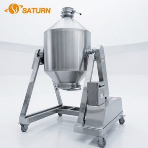 Miscelatore Automatico Multifunzionale a Tamburo <span class=keywords><strong>SATURN</strong></span> in Acciaio Inox per Alimenti con Motore 220V per Detersivi in Polvere e Prodotti Chimici - Product Image 6