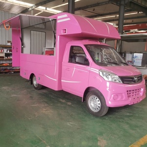 Camion de restauration mobile à <span class=keywords><strong>essence</strong></span>, véhicule multifonctionnel pour la vente de snacks, chariot de vente de boissons froides, de thé au lait et de restauration rapide de rue - Product Image 6