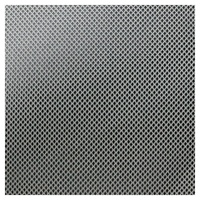Tissu en maille tricotée 100 % polyester 65 g/m² respirant et confortable à motif losanges teint en fil, certifié Intertek
