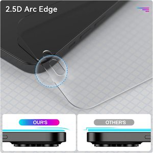Nuglas Chống Lóa Matt Bảo Vệ Màn Hình Tempered Glass 9H <span class=keywords><strong>Frosted</strong></span> Glass Bảo Vệ Màn Hình Cho iPhone 16 Pro 15 14 13 12 11 - Product Image 6