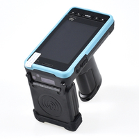 Teléfono Inteligente Android con Escáner RFID USB de 920MHz, Material ABS para Lector de Tarjetas de Control de Acceso Portátil V4.0