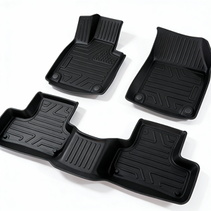 <span class=keywords><strong>Tapis</strong></span> de voiture universels 3 pièces en TPE 3D/5D personnalisés, imperméables et de luxe toutes saisons pour <span class=keywords><strong>Volvo</strong></span> <span class=keywords><strong>XC60</strong></span> 2018-2025 - Product Image 1