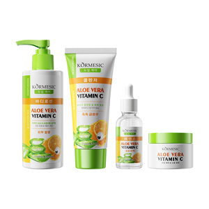 KORMESIC - Set de Cuidado Facial y Corporal Blanqueador e Hidratante con Aloe y Vitamina C, Productos Suaves para el Rejuvenecimiento de la Piel - Product Image 6