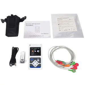 Holter Recorder CONTEC TLC9803 3 Channel 12 Channel 24 Ecg Monitor Hour High Quality ECG Holter Recorder