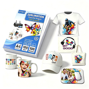 Papier de transfert par sublimation A4, papier d'impression par transfert thermique pour t-shirt, tasse, coussin, impression de cadeaux personnalisés - Product Image 4