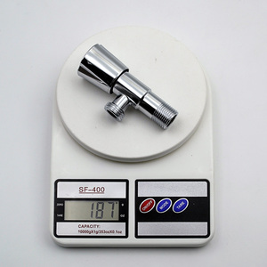 Cartouche en laiton de soupape d'<span class=keywords><strong>angle</strong></span> de poignée en plastique d'acier inoxydable 304 bon marché de vente chaude avec l'ouverture rapide - Product Image 2