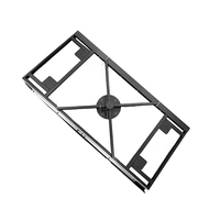 Table à manger rectangulaire multifonctionnelle moderne en fer, pliable, portable, rotative, extensible, mécanisme convertible, gain de place