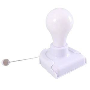Night <b>Light</b> Led Bulb Warm White Tap Control Battery Powered Indoor Ambient Lighting For Bedroom Cabinet Hallway - Product Image 5