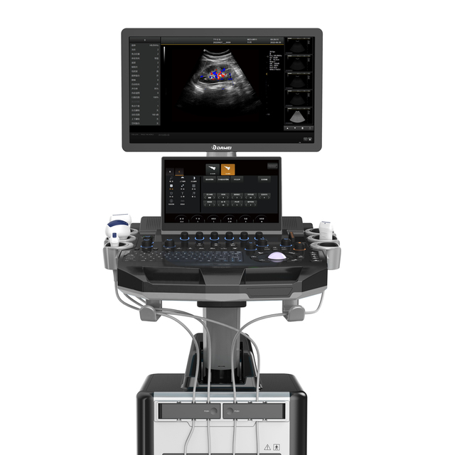Dawei Ultrasound DW-T30 China Cheap Price Trolley Sub-array Technology Veterinary Ultrasound for Small Animal