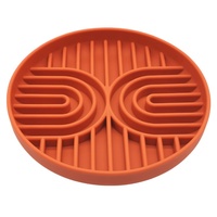 Bol anti-glouton pour chien en silicone platine de qualité alimentaire, pliable et portable, avec ventouse, pour usage intérieur/extérieur, en stock, vente en gros