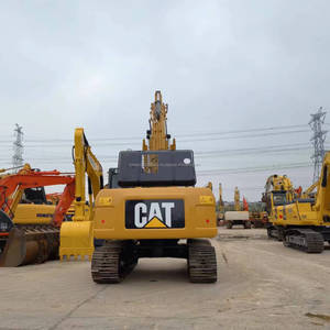 Caterpillar CAT 320 à ramper, engins de terrassement hydrauliques multifonctionnels de 20 tonnes, excavateurs d'occasion 320D2 à vendre - Product Image 3