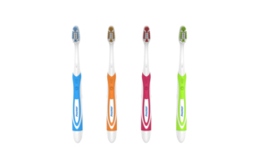 Juego de Cepillos de Dientes Eléctricos Portátiles Populares, Cepillo de Dientes Sónico a Batería de Estilo Moderno para la Limpieza Bucal Diaria de Adultos - Product Image 1